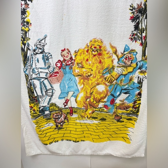 Vintage Wizard Of Oz Franco Beach Towel Metro-Goldwyn-Mayer 1939 - Picture 2 of 7